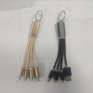 Keychain cáp sạcngắn